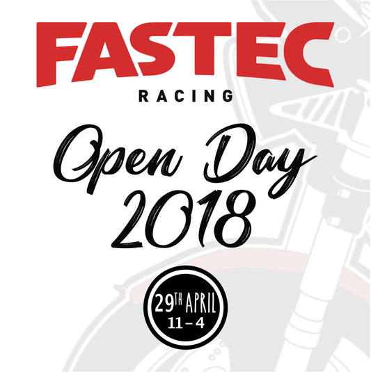 Information on Fastec Racings Open Day on the 29th April 2018