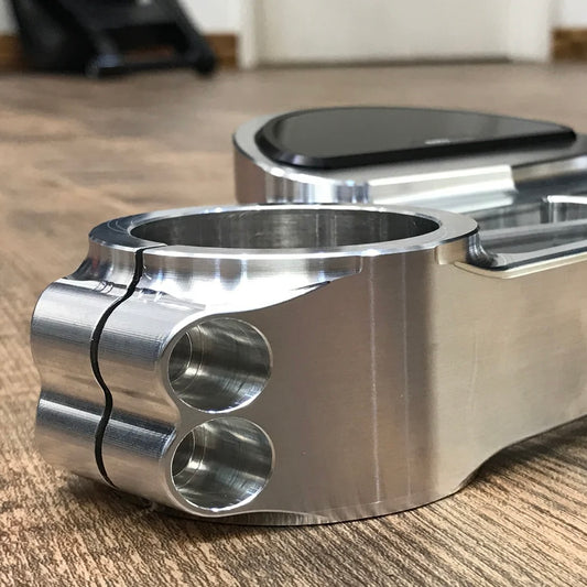 Custom Yoke with Clock Insert - Motogadget Motoscope Mini