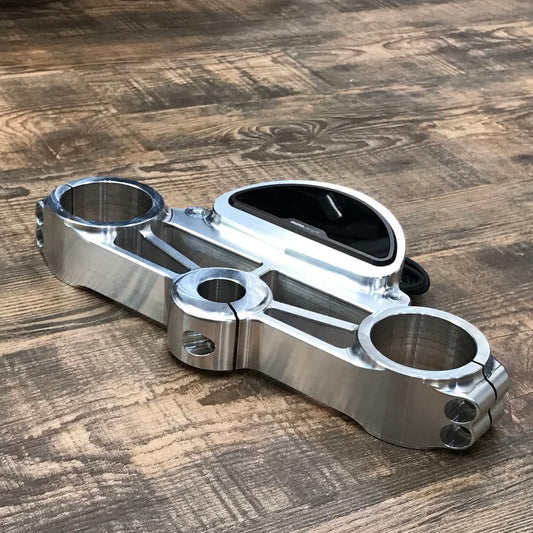 Custom Yoke with Clock Insert - Motogadget Motoscope Mini