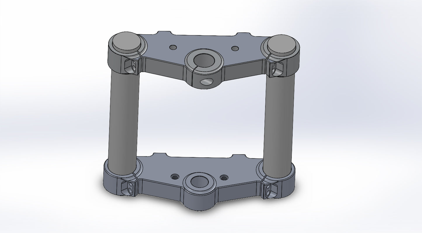 Royal Enfield Interceptor 650 Tracker Style Yokes/Triple Trees