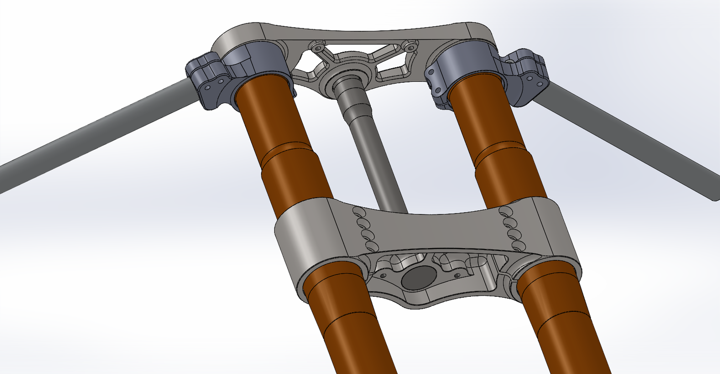 Streetfighter Style Yoke Set - Suzuki GSXR