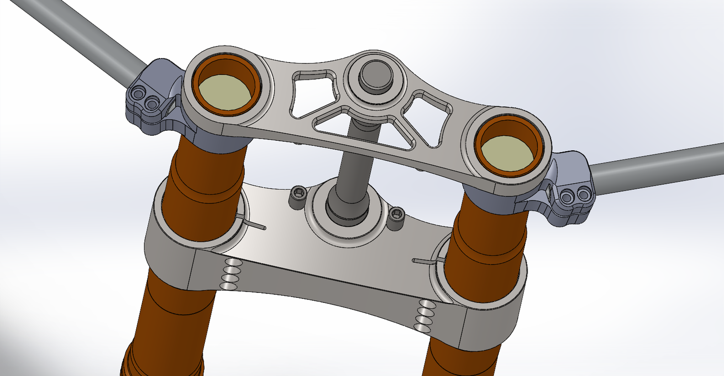 Streetfighter Style Yoke Set - Suzuki GSXR