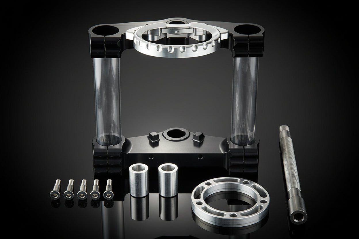 Triumph 900 Scrambler (41mm Forks) +30mm Wide Yoke Kit