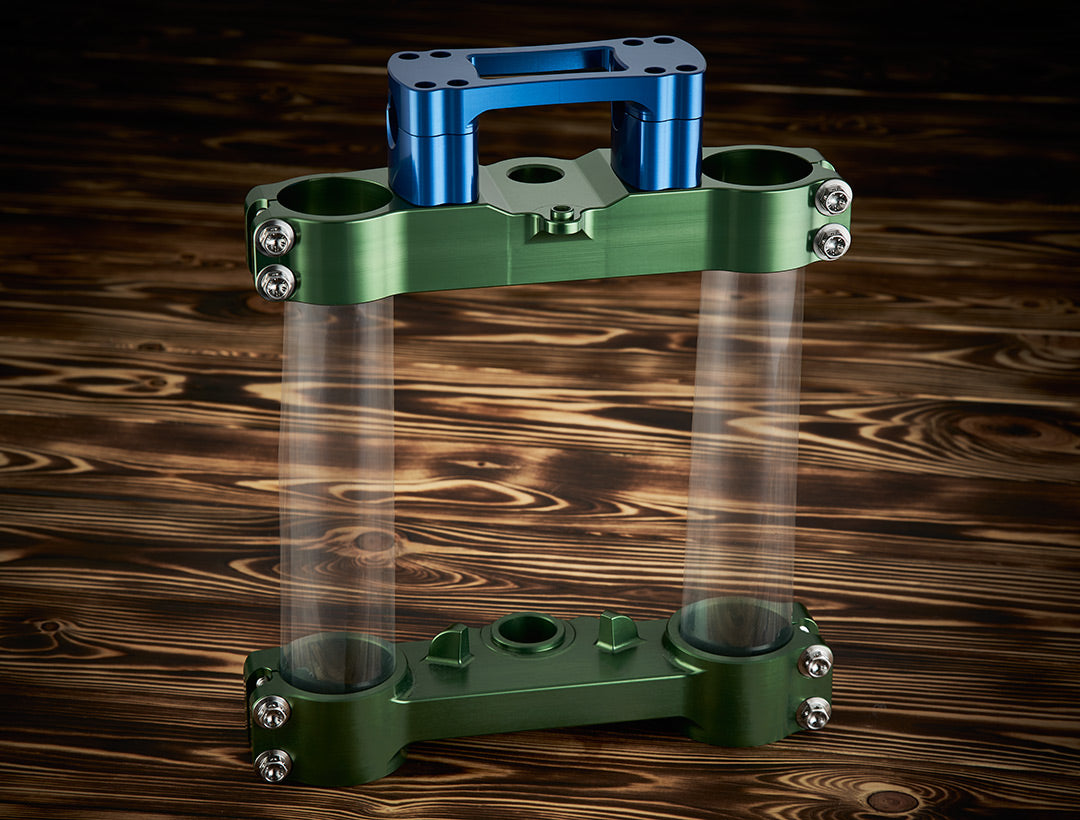 Kx100 Handlebar Riser Kawasaki KX100 Yokes – Fastec Racing Ltd