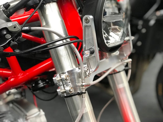 Ducati M600 Headlight Brackets