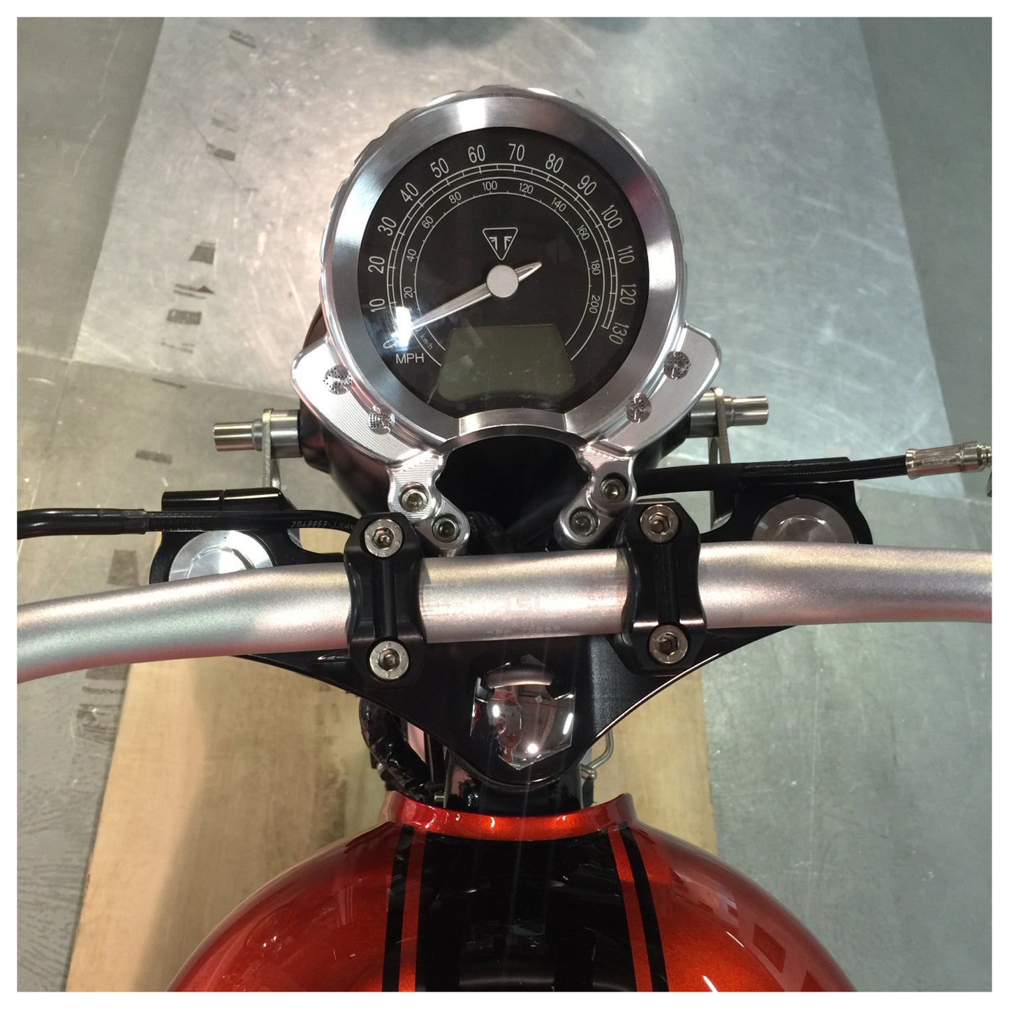 Triumph Street Twin Yoke Set - Available from Down & Out Motorcycles